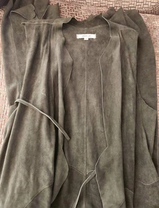 Jakett Etc. New York Joni Suede Vest Size Med Retail $698 - Picture 1 of 9