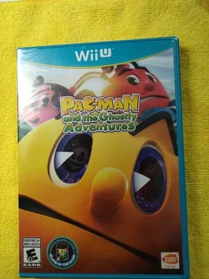 PAC-MAN AND THE GHOSTLY ADVENTURES Wii U New! NIB Factory Sealed! 🟡🟡🟡🟡 - Image 1 of 4
