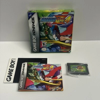 Mega Man Zero 4 Game Boy Advance GBA Complete in Box Manual CIB MegaMan - Image 1 of 4