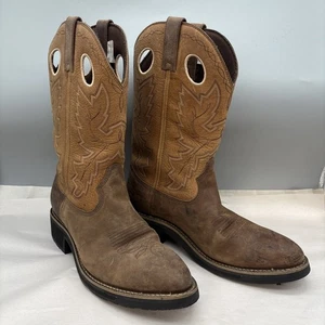 Durango 12” Leather Boots Size 8.5 Mens Style FR 5122 - Picture 1 of 11