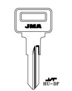 Classic Car key - VW  (Silca HU38) - Uncut Key Blank - Picture 1 of 1