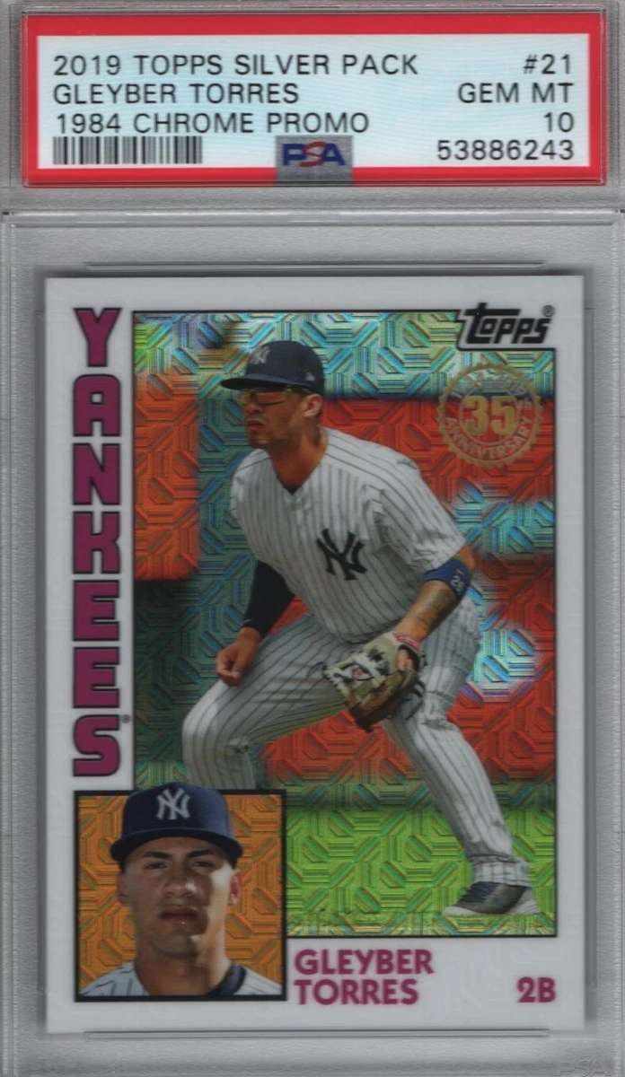 Gleyber Torres Professional Sports Authenticator (PSA) Baseball