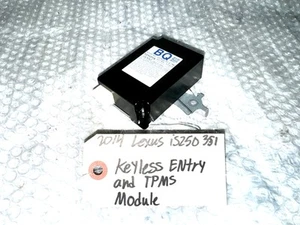 2014 - 2020 LEXUS IS250 IS350 KEYLESS KEY ENTRY RECEIVER MODULE UNIT OEM - Picture 1 of 8