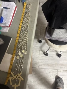 Rosenkranz 5 Stück Elfenbeinfarben - Bild 1 von 3