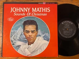 Johnny Mathis Sounds Of Christmas LP Mercury stereo Holiday VG+!!!! - Picture 1 of 4