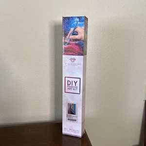 Kit arte diamantata fai da te DAC-6725-AB - design dune da spiaggia - NOS fuori produzione  - Foto 1 di 12