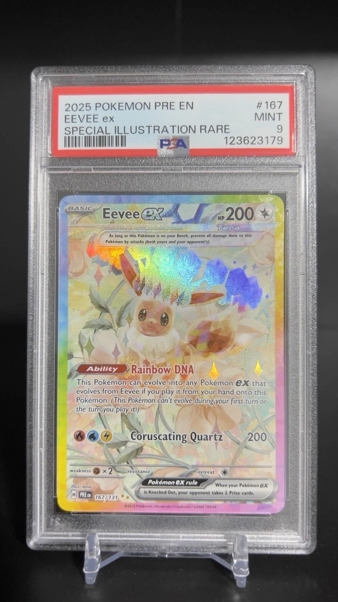 Pokémon TCG Professional Sports Authenticator (PSA) Eevee Grade 9