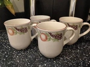 BOOTS ORCHARD MUGS X 4 - Picture 1 of 3