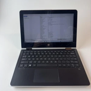 HP Pavilion x360 Convertible 11m-ad1xx Laptop Pentium N5000 4GB Win10 B&O 11in - Picture 1 of 13