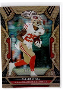2022 Panini Certified Eli Mitchell #89 Mirror Bronze #/275 San Francisco 49ers - Picture 1 of 2