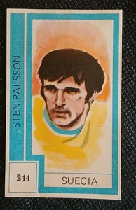 Biglietto da collezione calciatore svedese Sten Pålsson #244 album WC Germania 74 - Foto 1 di 3