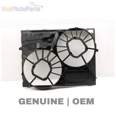 2007-2011 AUDI Q7 - Electric Radiator Cooling FAN Housing / COWL 7L6121203B - Image 1 of 4