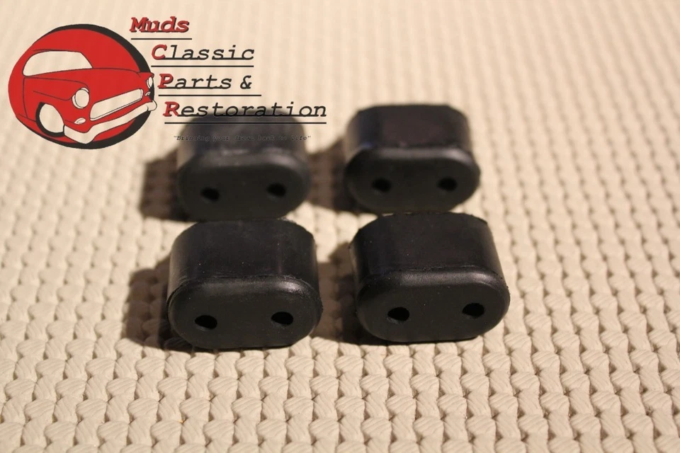 Parachoques de goma para puerta Chevy II/Nova 68-78, juego de 4 Foto 1 de 1