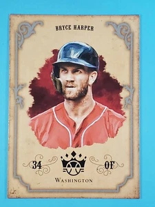 2019 Panini Diamond Kings DK Retro Bryce Harper Washington Nationals #DK04-BH - Picture 1 of 2