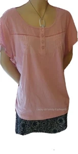 NEW EVANS pink top t shirt or pyjama nightwear mix & match Size 22 / 24 Cotton - Picture 1 of 9