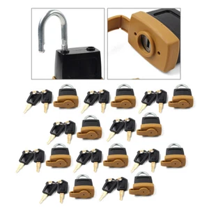 Caterpillar CAT Padlock & 2 Keys 5P8500 2462641 - Fuel Cap With Cover 10 Sets - Picture 1 of 11