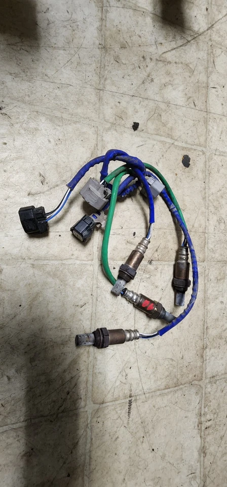 Jaguar XJ8 XJ8L 2004 2005 Vanden Plas 4 piezas sensores de escape Foto 1 de 1