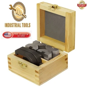 "NEU V-Block und Klemmsets gehärteter Stahl 90 Grad Winkel 2"" x 1-1/2"" x 1-1/2" - Bild 1 von 6