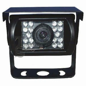 TELECAMERA RETROMARCIA 18 LED INFRAROSSI COLORI CAMPER AUTO 2.8mm 1000TVL NERA - Foto 1 di 1