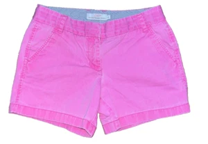 J Crew Womens Shorts Broken-In Chino  Cotton Canvas  Pink Size 6 - Picture 1 of 8