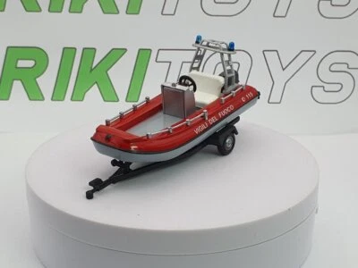 Carrello+gommone Mondo Motors 1/43 Rosso - Immagine 1 di 4