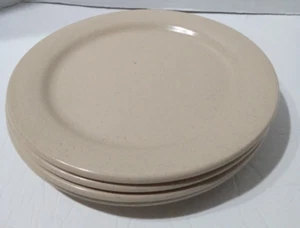 Melamine Dinner Plates Set Of 4 Natural Color - Picture 1 of 6