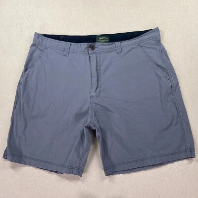 Pantalones Cortos Woolrich Para Hombre 38 (38x8) Azul/Gris Senderismo Mezcla de Algodón Orgánico Trek Trabajo Foto 1 de 4