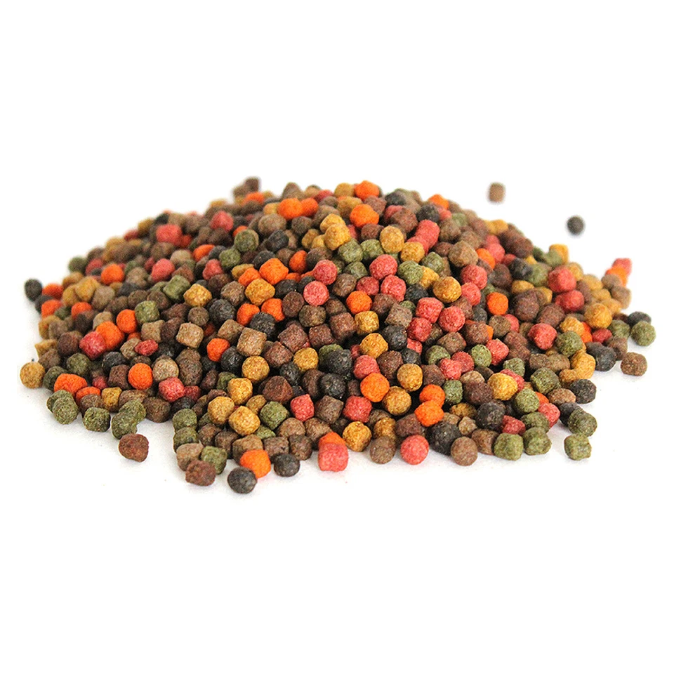 KOIFRIEND Koifutter Summer Colours 2,5 kg 3-6mm Koi Fischfutter Spirulina Kurkuma 8 Sorten