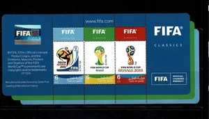 QATAR 2022 WORLD FOOTBALL CUP SERIES III(2021),FIRST DAY ISSUE SOUVENIR SHEET. - Picture 1 of 2