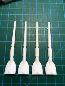 Matchbox SDF-1 aftermarket replacement cannons 3D printed