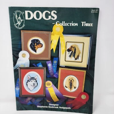 Dogs Collection Three Book 105 Cross Stitch Stephanie Hedgepath - Image 1 of 4
