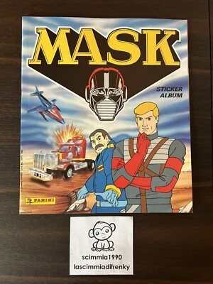 ALBUM VUOTO EMPTY no SET PANINI MASK 1986 ENGLISH USA UK MINT MAI SFOGLIATO - Immagine 1 di 4