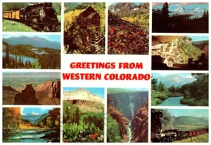 Cartolina Saluti dal Colorado Occidentale Multiview - Foto 1 di 2