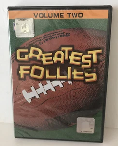 NFL Greatest Follies Volume Two DVD New Factory Sealed - Imagen 1 de 1