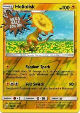 Pokemon Card Team Up 050/181 50/181 Heliolisk Reverse Holo Uncommon