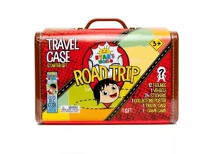 Ryan's World Road Trip Travel Case Starter Set Figures, Stickers - Picture 1 of 3