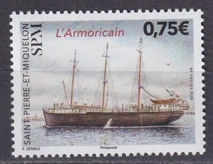 St. Pierre et Miquelon, SPM 2025 Transport, Ships, Boats, L'Armoricain MNH** - Picture 1 of 1