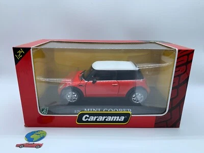 Cararama Mini Cooper, modello scala (1:24 - 1:25), vintage (1875) - Immagine 1 di 4