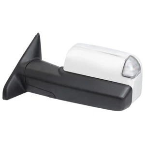 2019-2022 Ram 2500 3500 Chrome Adjustable Heated Side Mirrors DRIVER SIDE - Picture 1 of 10