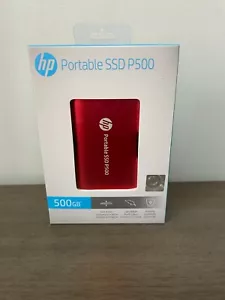 HP Portable SSD P500 500GB External Solid State HardDrive USB-C External Storage - Picture 1 of 4