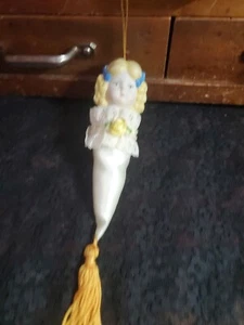Vintage viktorianische Puppe Kopf Ornament JL - Bild 1 von 4