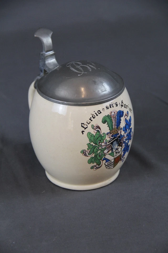 Studentica Krug Bardia Ehre Freundschaft Vaterland 1923 Tübingen - Bild 1 von 4