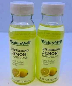 NatureWell Refreshing Lemon Hand Soap, 8 ounces Pack of 2 - Picture 1 of 1