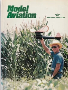 Model Aviation Sept 1993 - RC Barnabus - CL Falcon 49 - Flying Aces Stick - Imagen 1 de 1