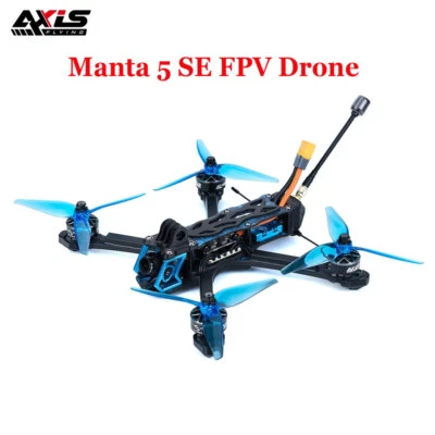 Axisflying Manta5 SE FPV Drone Kit Squashed-X Frame AE227-1960KV Motor Cinematic - Image 1 of 4