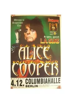 Alice Cooper Poster Konzert Deutsche Berlin - Bild 1 von 1