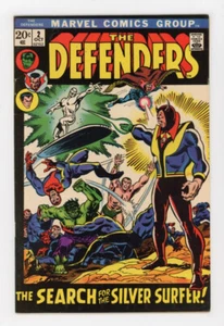 Defenders 2 Namor and Dr. Strange seek out the Silver Surfer-Nice flat cover FN+ - Picture 1 of 2