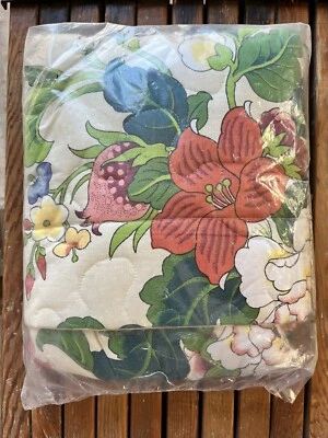 NUEVO De Colección Croscill Jóvenes Románticos Floral Shabby Chic (1) Almohada Estándar Falsa Foto 1 de 4