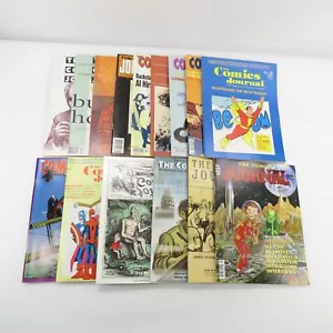 LOT OF 15 COLLECTIBLE "THE COMICS JOURNAL" INCLUDING FEB 2003 #250 GARY PANTER - Picture 1 of 10