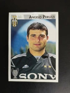 FIGURINA CALCIO COPPE 1996/97 PANINI JUVENTUS PERUZZI n 5 NUOVA CON VELINA - Foto 1 di 2